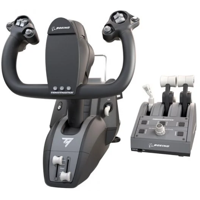 Thrustmaster TCA Yoke Boeing Edition For Xbox/PC ג'ויסטיק ומצערת טיסה