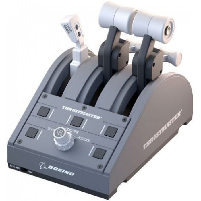 Thrustmaster TCA Yoke Boeing Edition For Xbox/PC ג'ויסטיק ומצערת טיסה