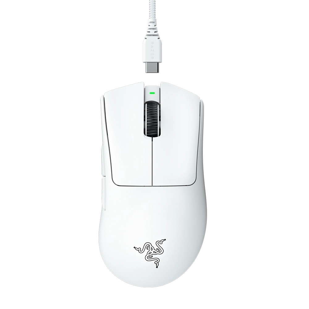 שריון אילת Razer DEATHADDER V3 PRO צבע לבן