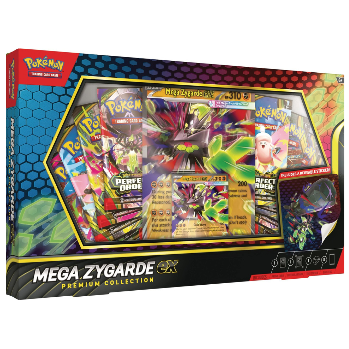 קלפי Pokémon TCG Mega Zygarde ex Premium Collection 2026