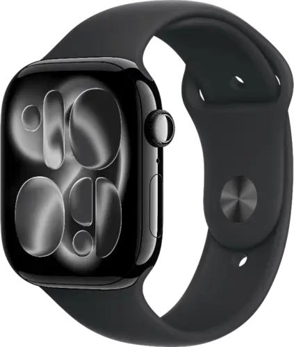 Apple Watch Series 11 46mm M/L Cellular שחור – יבואן רשמי