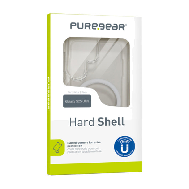 כיסוי PureGear Hard Shell ל-Galaxy S25 Ultra שקוף