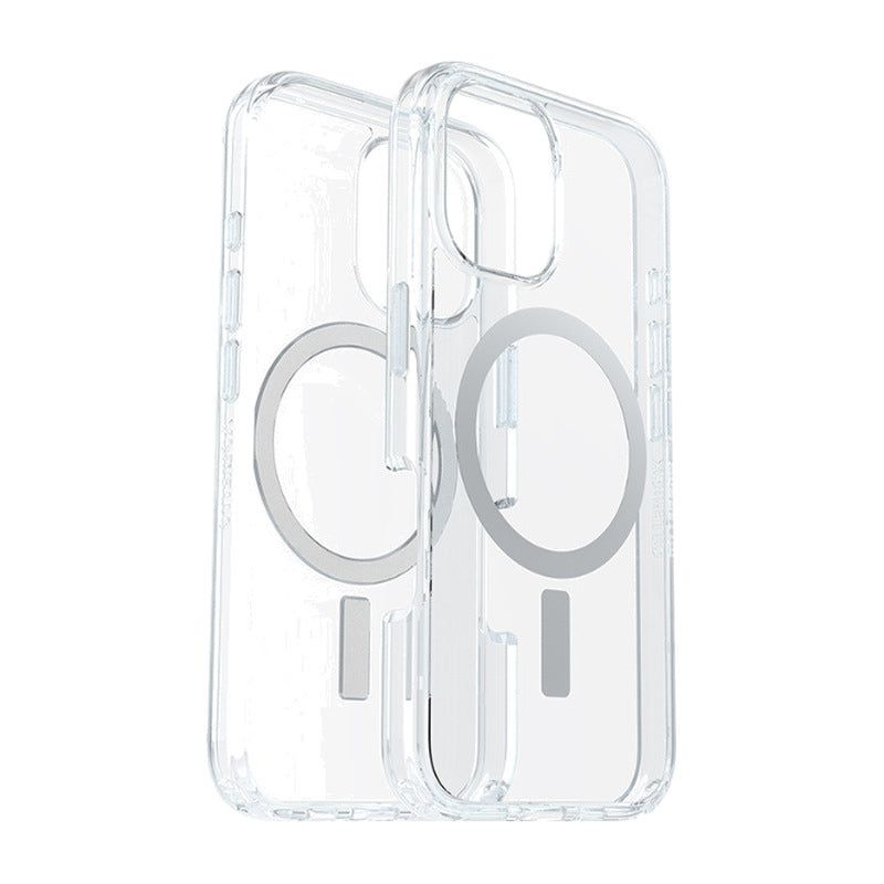 כיסוי OtterBox Symmetry ל-iPhone 16 שקוף
