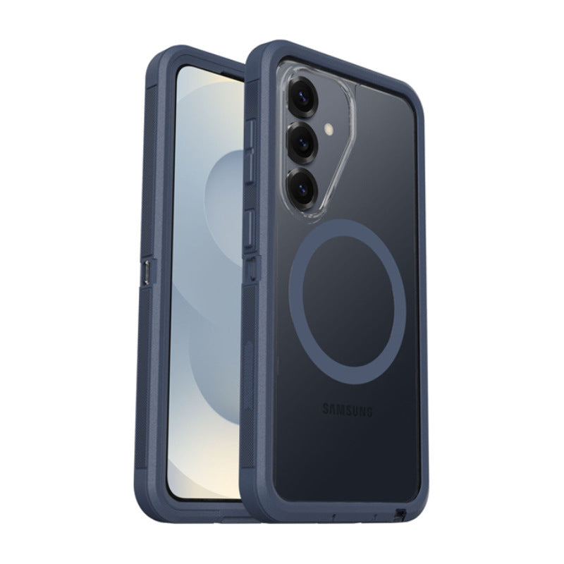 כיסוי OtterBox Defender Pro XT ל-Galaxy S26+ שקוף/כחול