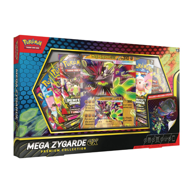 קלפי Pokémon TCG Mega Zygarde ex Premium Collection 2026