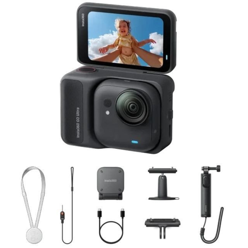 מצלמה Insta360 GO Ultra 4K Creator Bundle שחור
