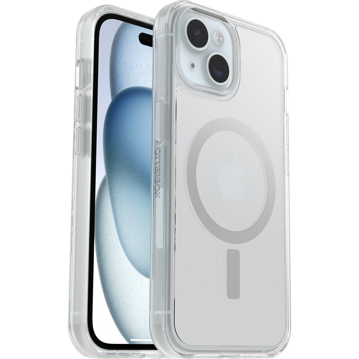 כיסוי OtterBox Symmetry MagSafe ל-iPhone 13/14/15 שקוף — תמונה 2 מתוך 2